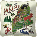 State Pillow Cases - Maine