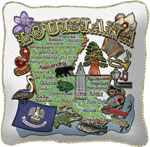 State Pillow Cases - Louisiana
