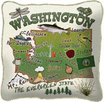 State Pillow Cases - Washington