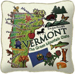 State Pillow Cases - Vermont