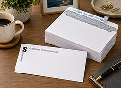 Bold Initial Personal Bill Payer Envelopes by Three Bees