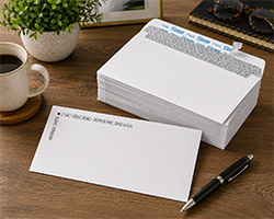 Corner Square Personal Bill Payer Envelopes by Three Bees