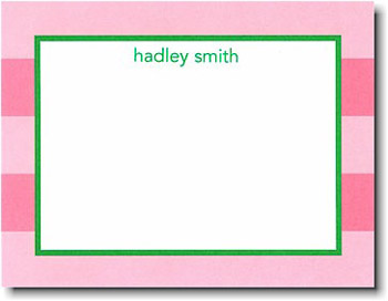 Boatman Geller Stationery - Pink Rugby