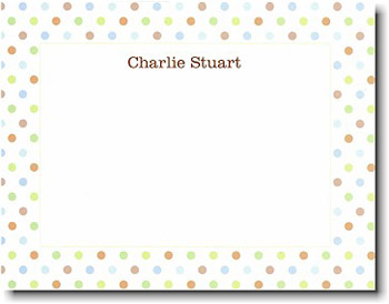Boatman Geller Stationery - Blue Multi Confetti Boatman Geller Stationery - Blue Multi Confetti