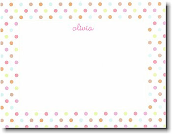 Boatman Geller Stationery - Pink Multi Confetti Boatman Geller Stationery - Pink Multi Confetti