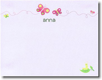 Boatman Geller Stationery - Butterfly