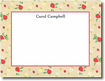 Boatman Geller Stationery - Strawberry