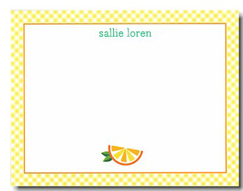 Boatman Geller Stationery - Orange