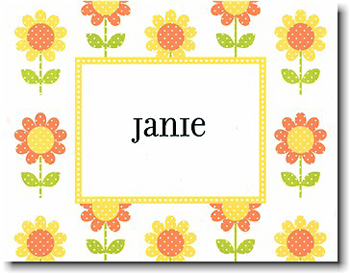 Boatman Geller Stationery - Big Yellow Daisy