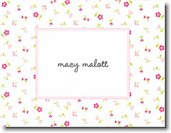 Boatman Geller Stationery - Tiny Flower