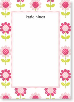 Boatman Geller Stationery - Big Pink Daisy Large Flat Card