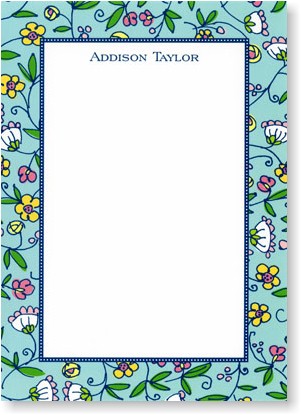 Boatman Geller Stationery - Wildflower Bliss Large Flat Card Boatman Geller Stationery - Wildflower Bliss Large Flat Card