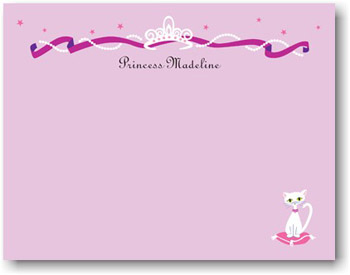 Boatman Geller Stationery - Princess Kitty