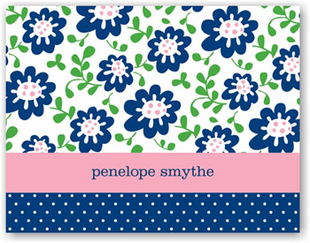 Boatman Geller Stationery - Block Meadow Navy Boatman Geller Stationery - Block Meadow Navy