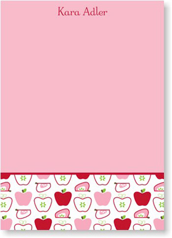 Boatman Geller Stationery - Apples Large Flat Card