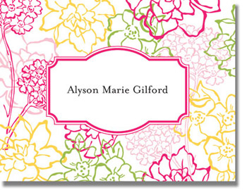 Boatman Geller Stationery - Chelsea Floral Pink Boatman Geller Stationery - Chelsea Floral Pink