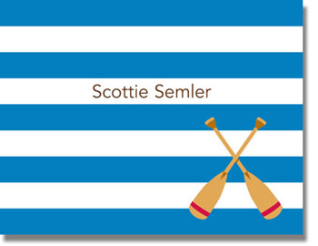 Boatman Geller Stationery - Stripe Oars Boatman Geller Stationery - Stripe Oars