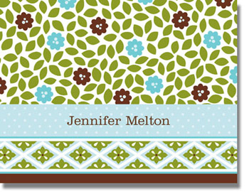 Boatman Geller Stationery - Block Mackenzie Green Boatman Geller Stationery - Block Mackenzie Green
