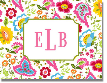 Boatman Geller Stationery - Bright Floral