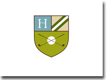 Boatman Geller Stationery - Crest Golf Folded Note Boatman Geller Stationery - Crest Golf Folded Note