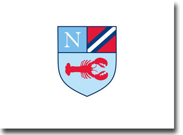 Boatman Geller Stationery - Crest Lobster Folded Note Boatman Geller Stationery - Crest Lobster Folded Note