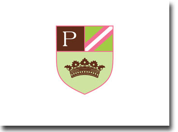 Boatman Geller Stationery - Crest Crown Folded Note Boatman Geller Stationery - Crest Crown Folded Note
