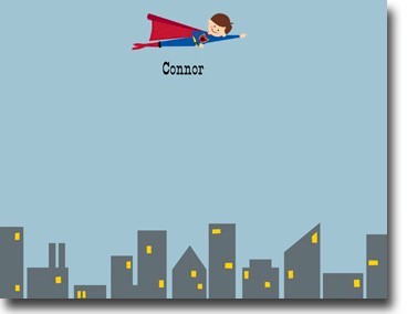 Boatman Geller Stationery - Superhero Flat Card