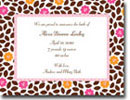 Boatman Geller Stationery - Block Mackenzie Pink Flat Card