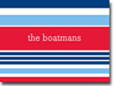 Boatman Geller Stationery - Espadrille Nautical Folded Note