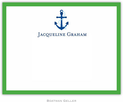 Boatman Geller - Create-Your-Own Personalized Stationery (Icon with Border - Small Flat)