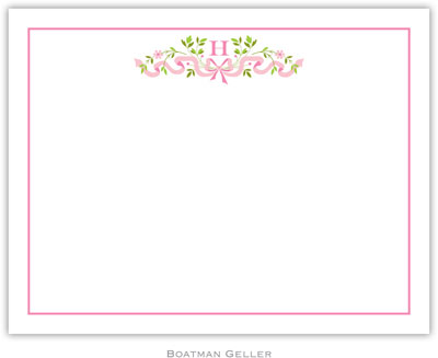 Boatman Geller Stationery - Ribbon Pink