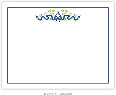 Boatman Geller Stationery - Ribbon Navy Boatman Geller Stationery - Ribbon Navy