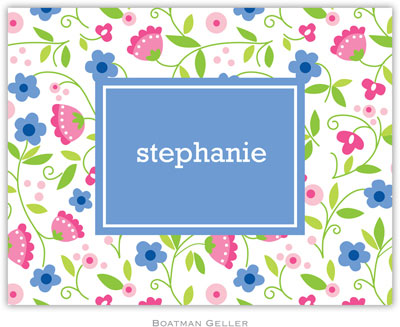 Boatman Geller Stationery - Spring Periwinkle