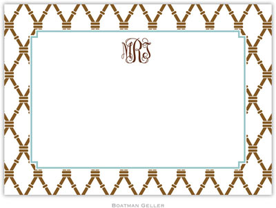 Boatman Geller Stationery - Bamboo Brown & Slate Boatman Geller Stationery - Bamboo Brown & Slate
