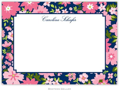 Boatman Geller Stationery - Caroline Floral Pink Boatman Geller Stationery - Caroline Floral Pink