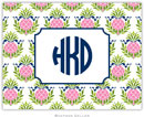 Boatman Geller Stationery - Pineapple Repeat Pink