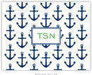 Boatman Geller Stationery - Anchors Navy