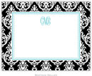 Boatman Geller - Create-Your-Own Birth Announcements/Invitations (Madison Damask)