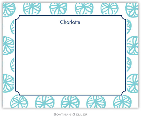 Boatman Geller Stationery - Summer Teal (Flat)