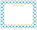 Boatman Geller Stationery - Flo Turquoise (Flat)