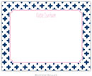 Boatman Geller Stationery - Flo Navy (Flat)