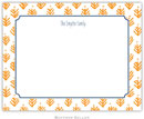 Boatman Geller Stationery - Sprig Orange (Flat)