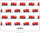 Boatman Geller Stationery - Fire Truck (Folded)