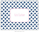 Boatman Geller Stationery - Flo Navy (Folded)