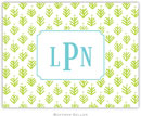 Boatman Geller Stationery - Sprig Lime (Folded)