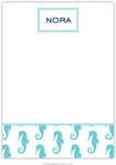 Boatman Geller Stationery - Seahorse Repeat (Flat)