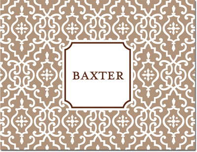 Boatman Geller - Create-Your-Own Personalized Stationery (Wrought Iron - Folded Note) Boatman Geller - Create-Your-Own Personalized Stationery (Wrought Iron - Folded Note)