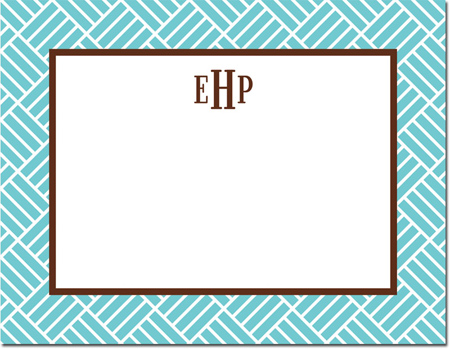 Boatman Geller - Create-Your-Own Personalized Stationery (Parquet - Sm. Flat Card) Boatman Geller - Create-Your-Own Personalized Stationery (Parquet - Sm. Flat Card)