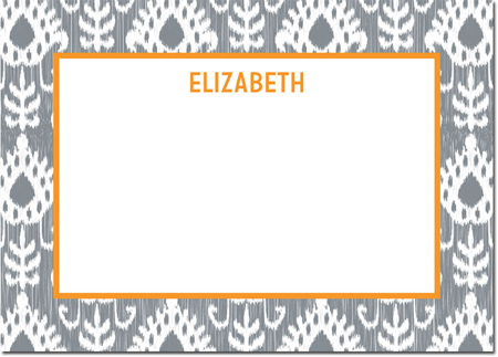 Boatman Geller - Create-Your-Own Personalized Stationery (Mia - Lg. Flat Card) Boatman Geller - Create-Your-Own Personalized Stationery (Mia - Lg. Flat Card)