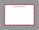 Boatman Geller - Create-Your-Own Personalized Stationery (Greek Key - Sm. Flat Card)